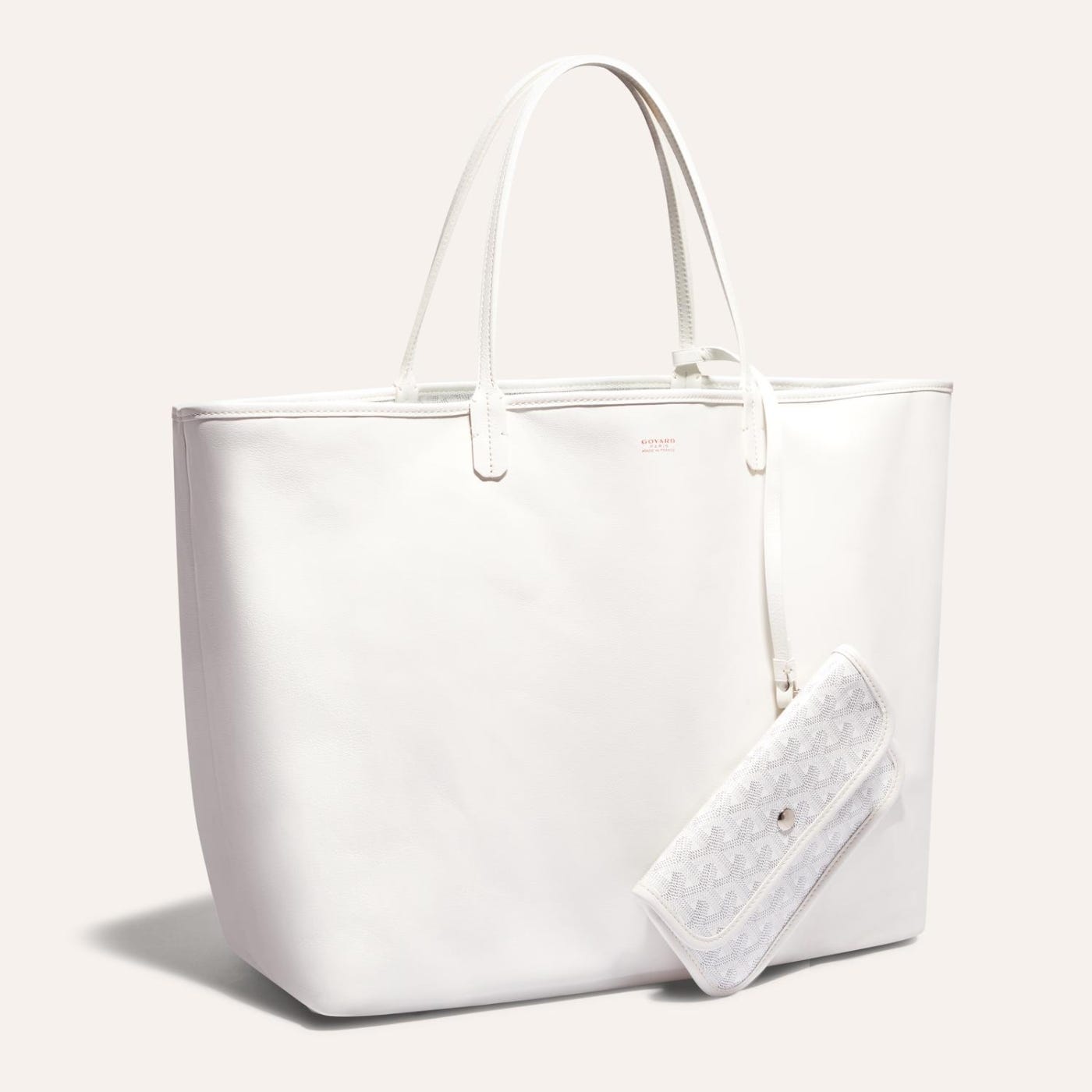 Goyard Anjou GM Tote Bag White - Image 1